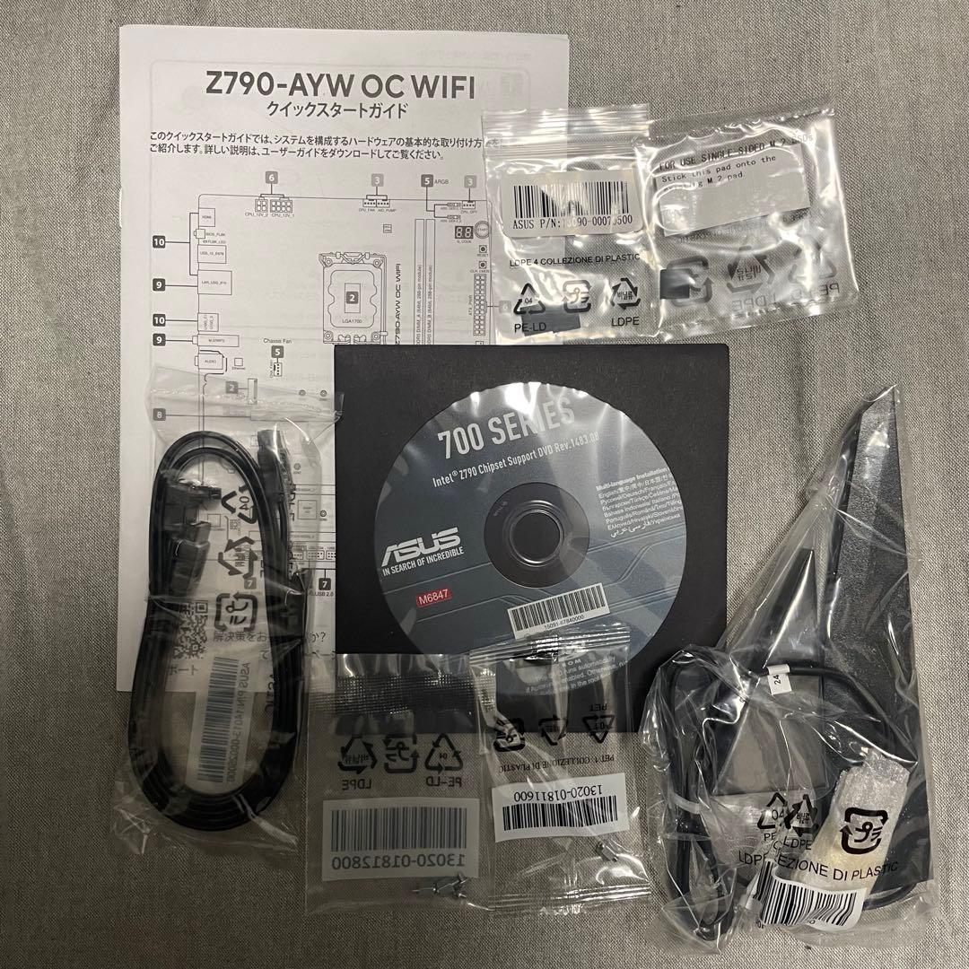 ASUS Z790-AYW OC WiFi DDR5 16GB セット