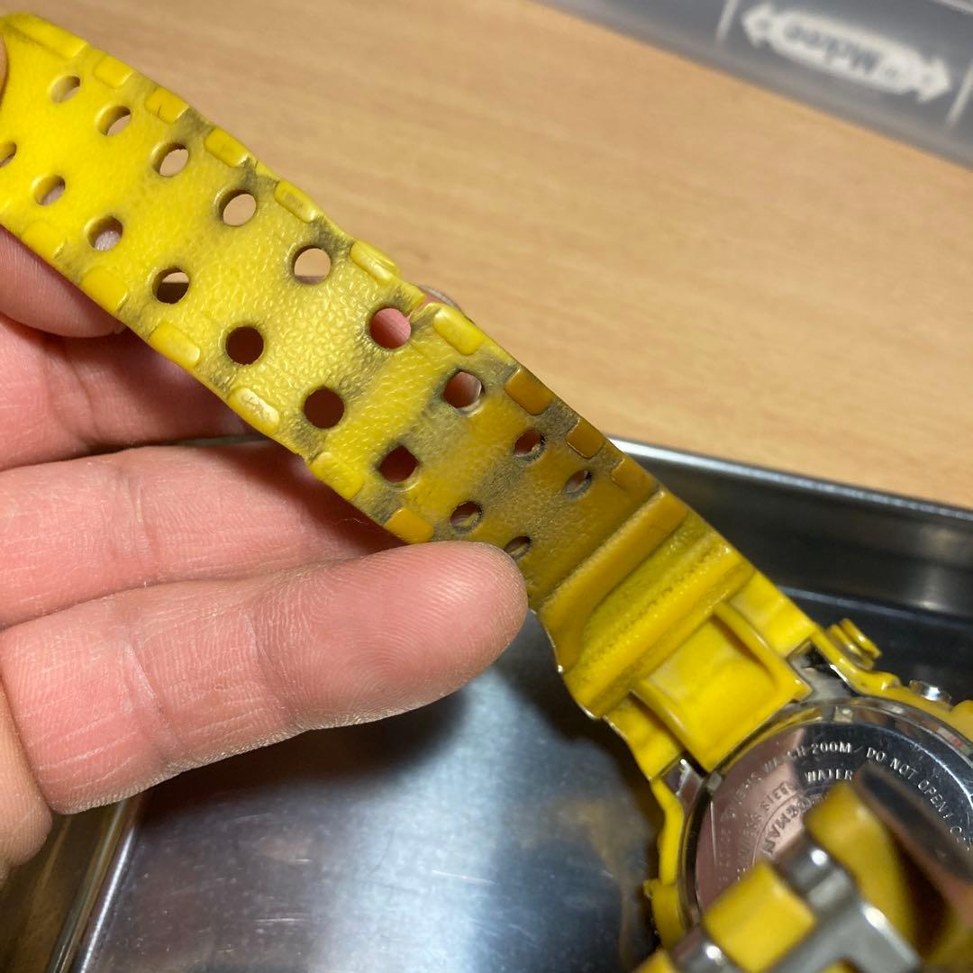 CASIO Frogman ダイバーズウォッチ イエロー