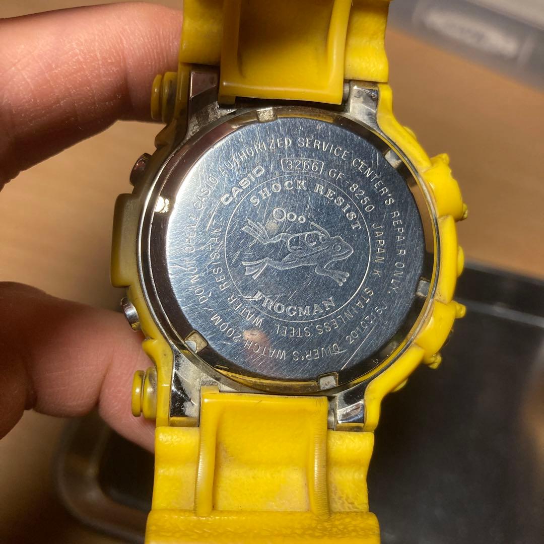 CASIO Frogman ダイバーズウォッチ イエロー