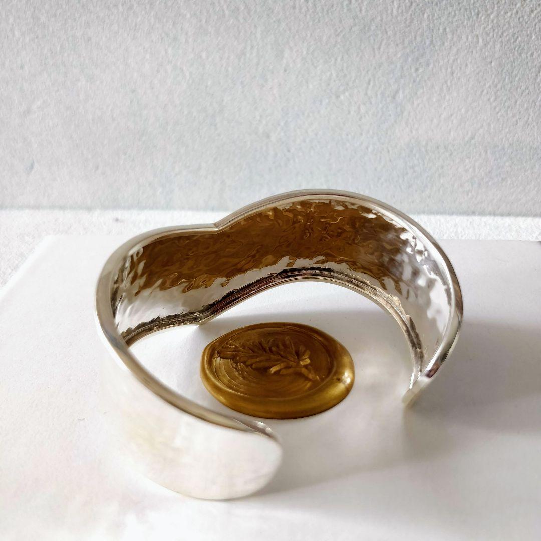 メキシカンジュエリー Hammered Cuff Bracelet