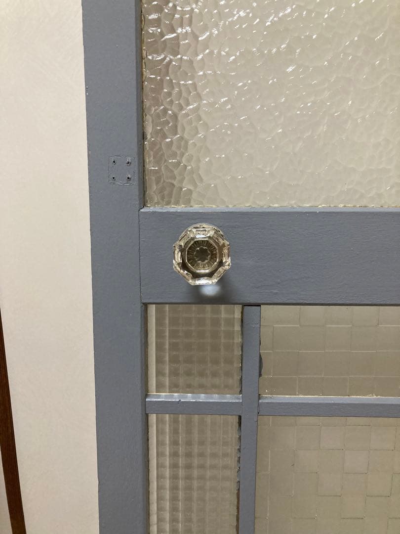 大阪引取限定　建具　レトロ建具　昭和建具　ビンテージ建具　昭和ガラス　店舗計器