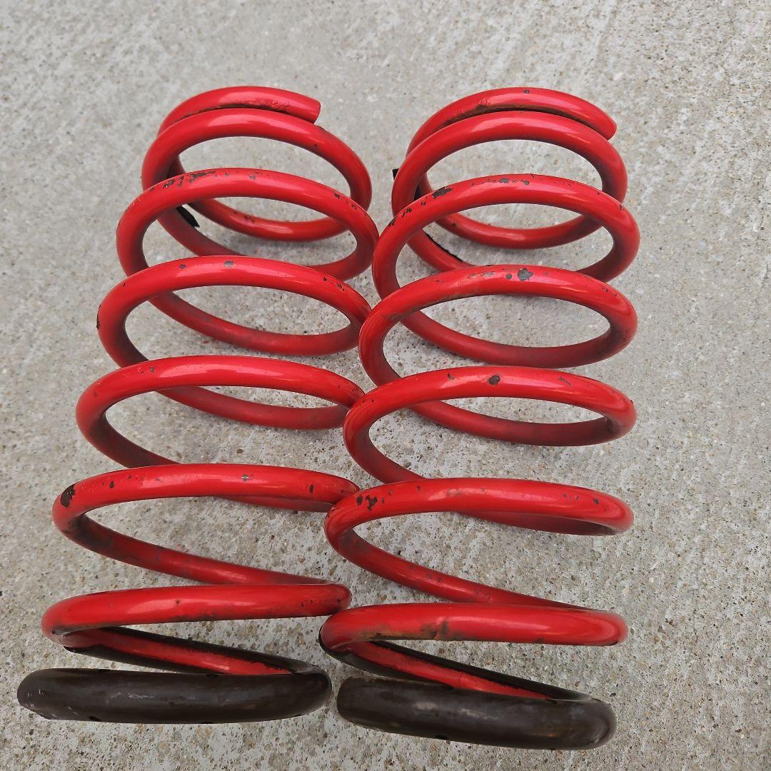 三浦 ハスラー　ハイリフトサスペンションキット 赤 4点セット