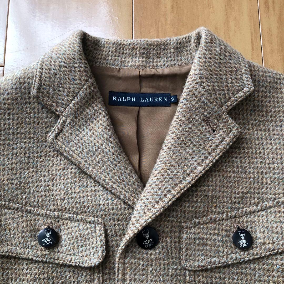 希少ボタン Ralph Lauren テーラードジャケット 9 号