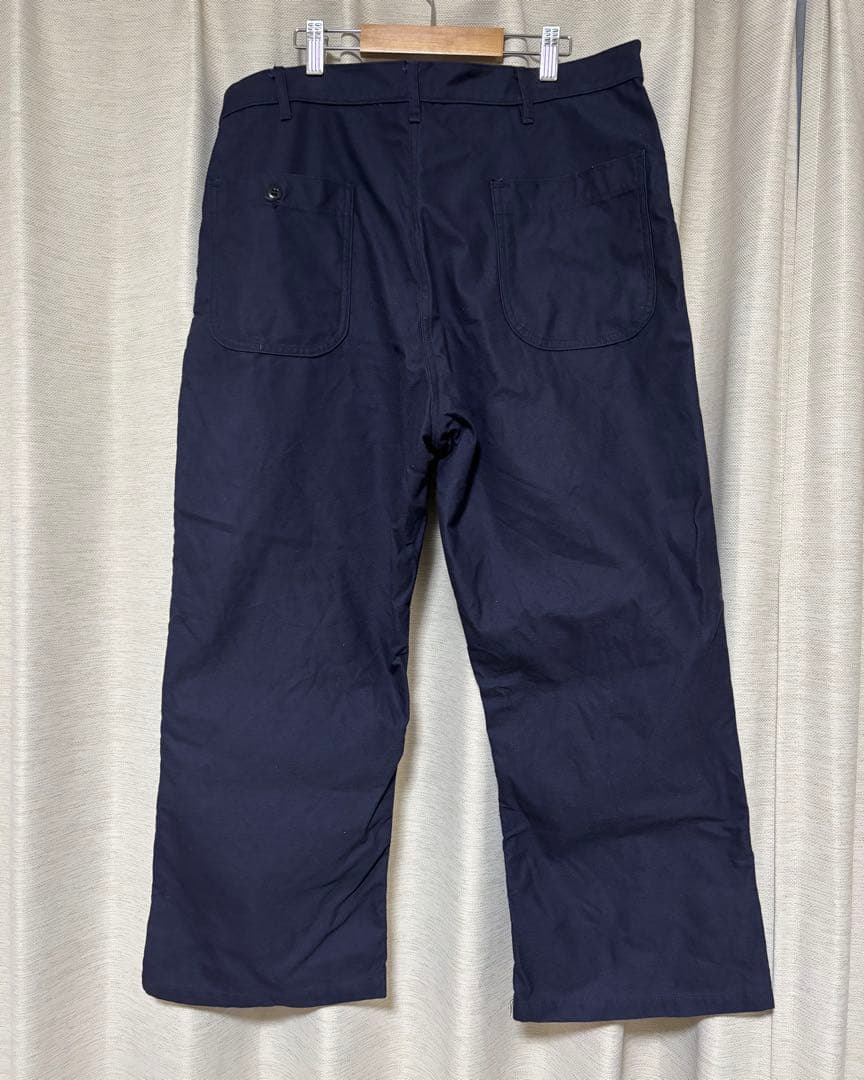 70s us navy ベイカーパンツ　ユーティリティトラウザー　36R