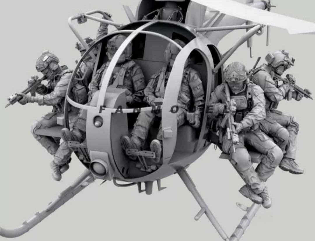 KTTYYHAWK 1/35 AH-6J/MH-6Jリトルバード ヘリコプター