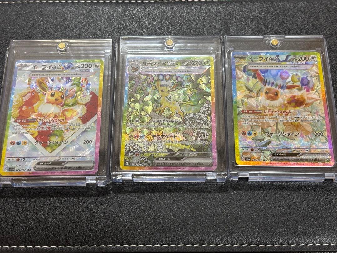 イーブイex SAR 2種 リーフィアex SAR