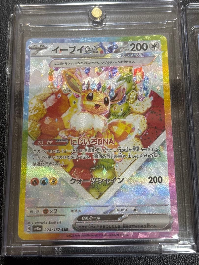 イーブイex SAR 2種 リーフィアex SAR