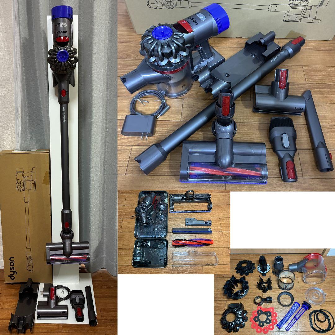 【美品】ダイソン dyson V7 slim 作動良好　洗浄除菌済み