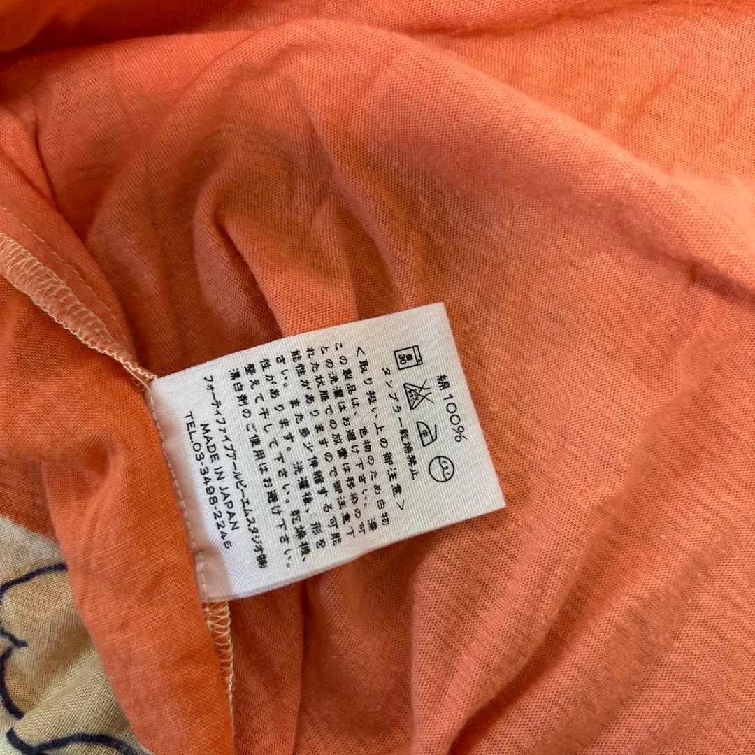 45rpm チュニック　ワンピース　花柄