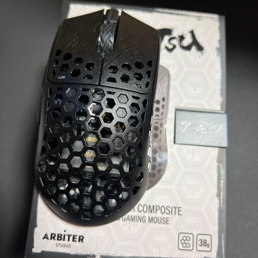 マウス・トラックボール Arbiter Studio AKITSU Carbon Fiber 8K