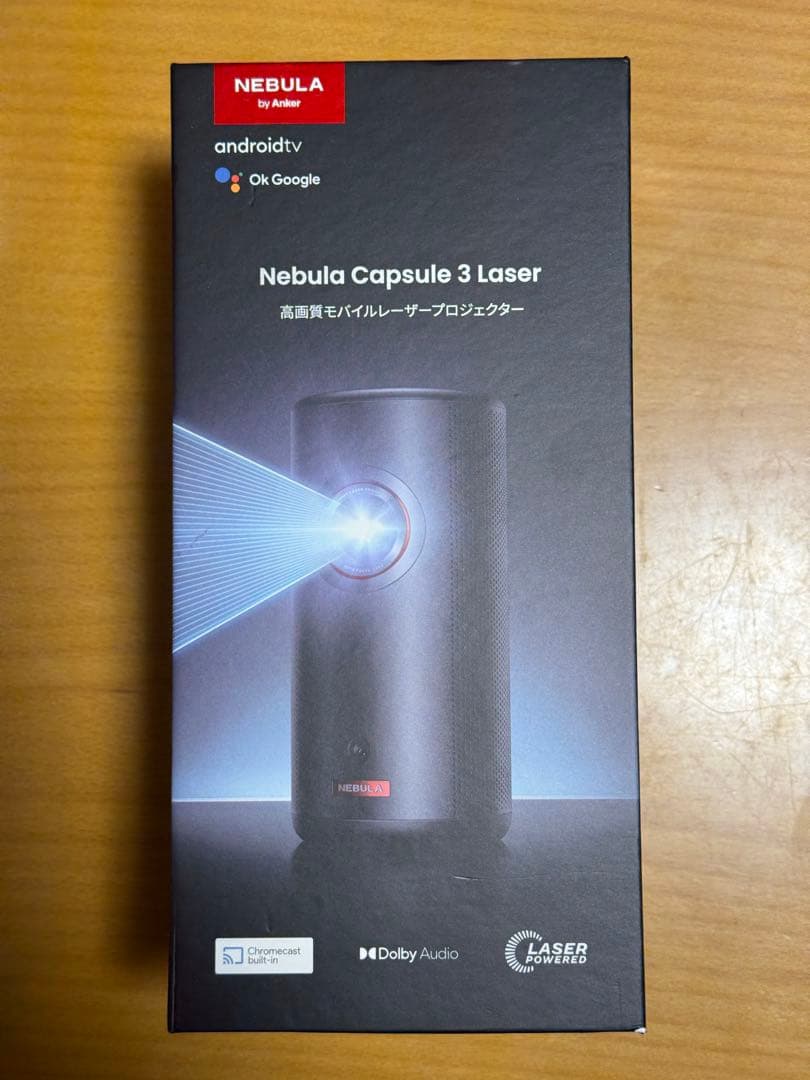 【新品同様】Anker Nebula Capsule 3 Laser