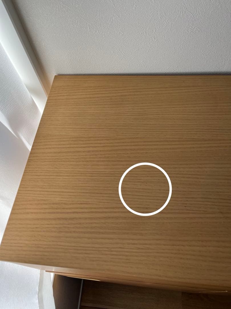 無印良品　オーク材キャビネット大 木製扉