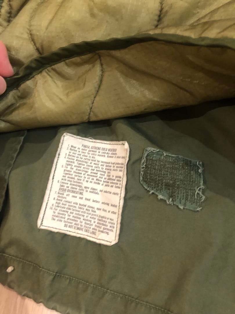 希少 70s M65 フィッシュテールパーカー Sサイズ ライナー付