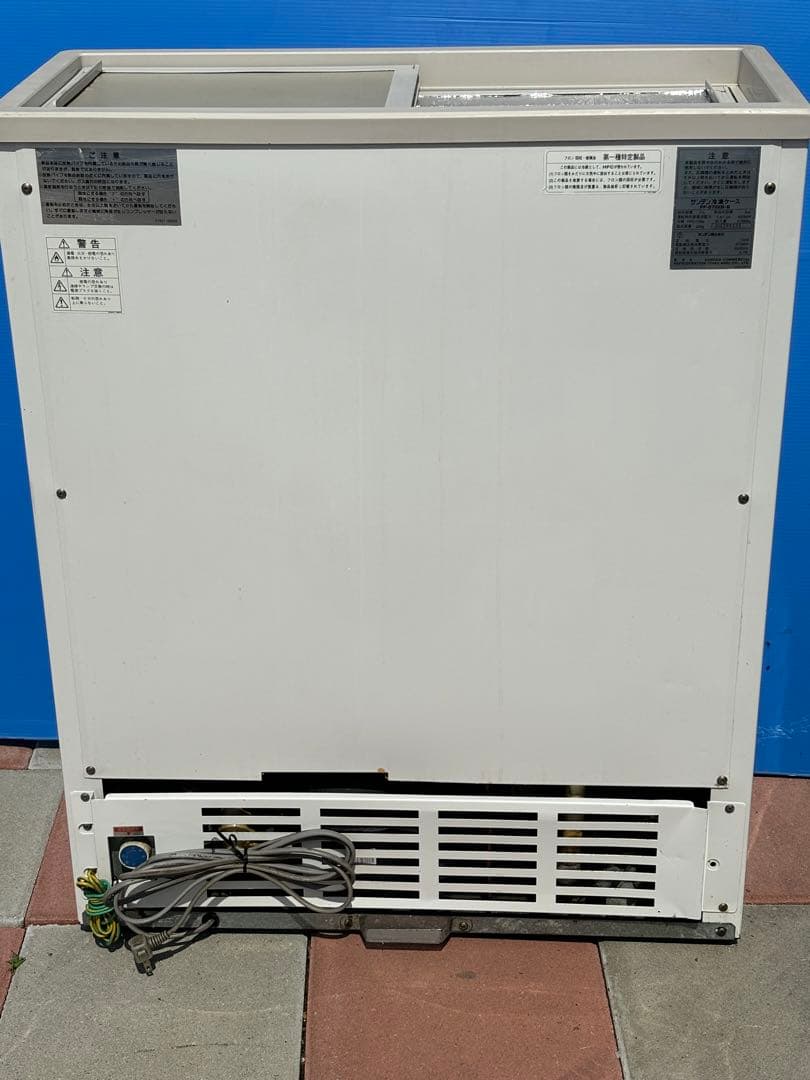 サンデン 冷凍ケース 冷凍庫 PF-070XB-B ０２年製