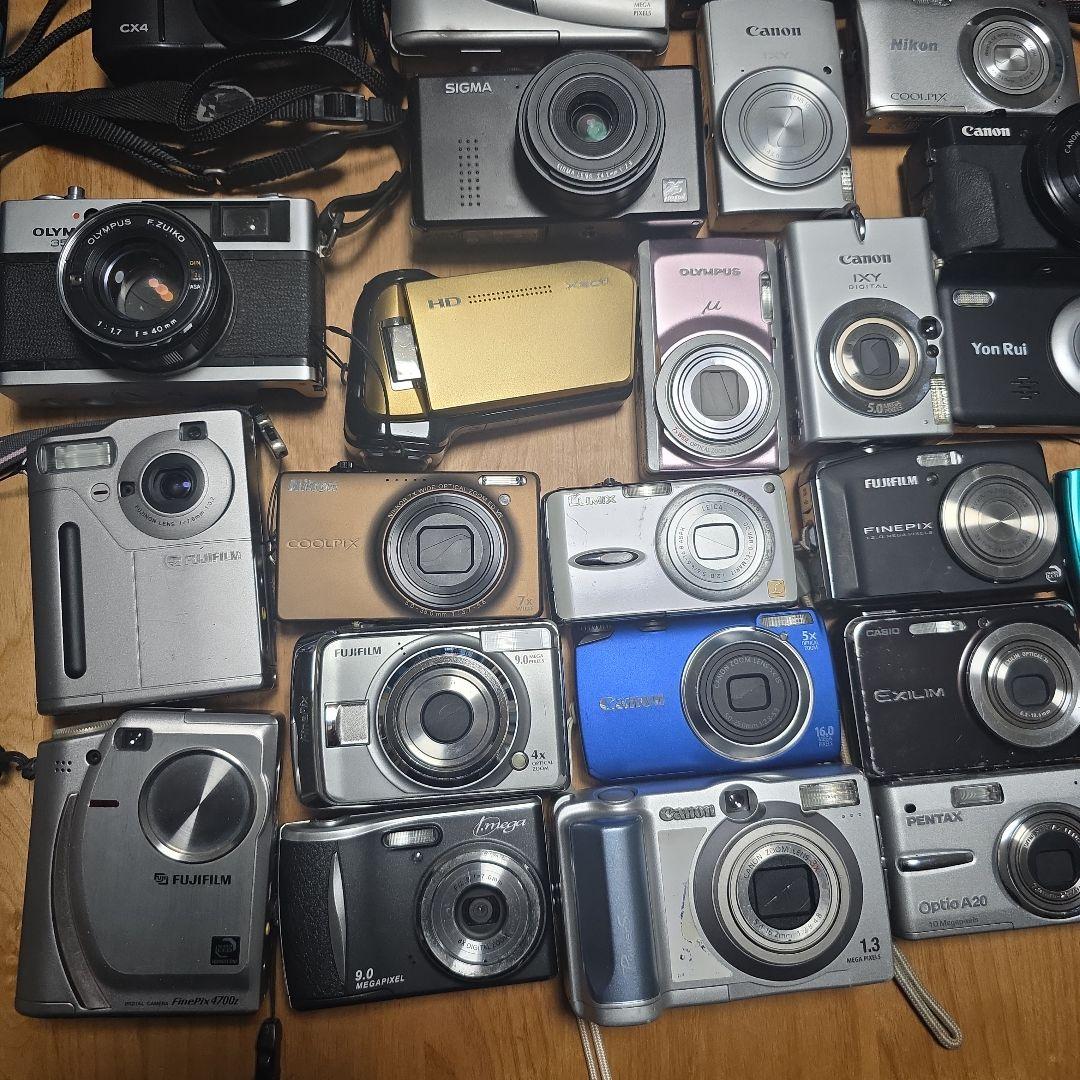 コンパクトデジタルカメラセット　まとめ　ジャンク