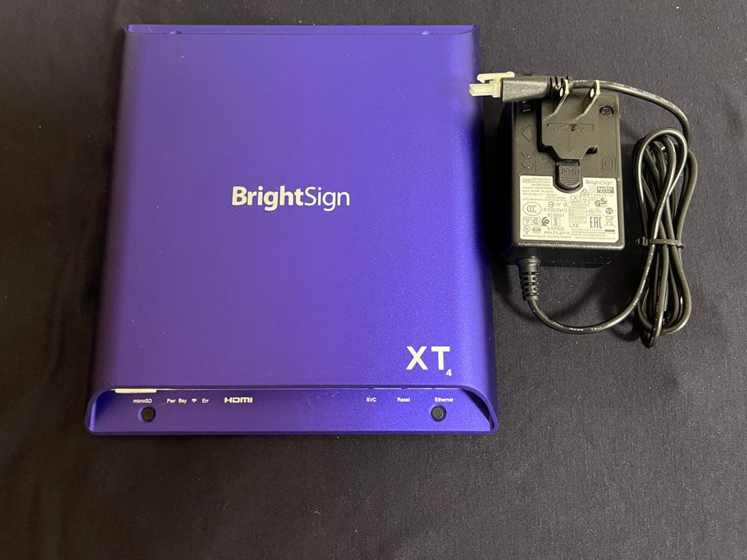 BrightSign XT244 デジタルサイネージプレーヤー 4K USED