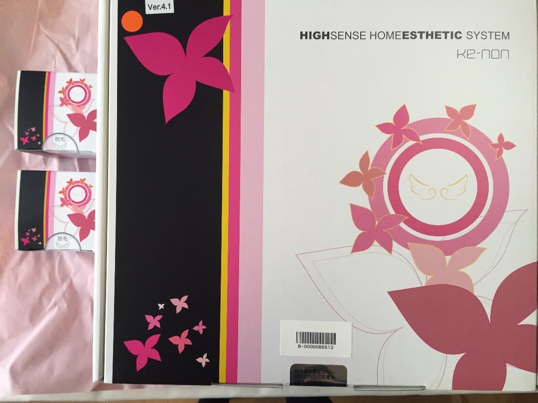 新品未開封未使用品ケノンKenon脱毛器カートリッジ付き