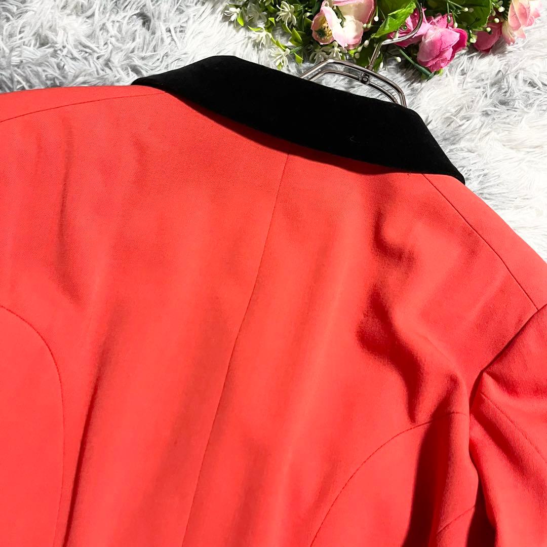 HERMES エルメスカラー　レディース　テーラードジャケット　金ボタン　42