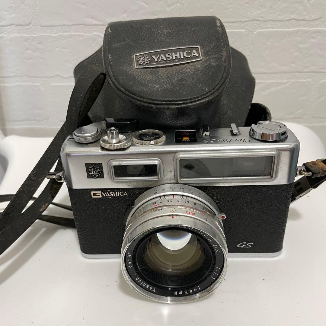 YASHICA ELectro 35 GS ケース付き カメラ レトロ