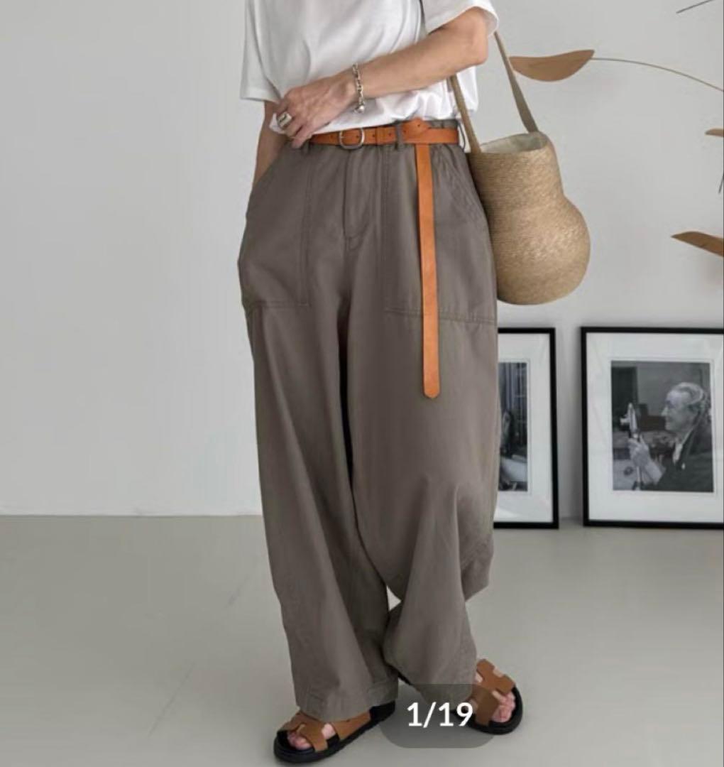 パンツ argue ORGANIC COTTON MOV UTILITY PANTS