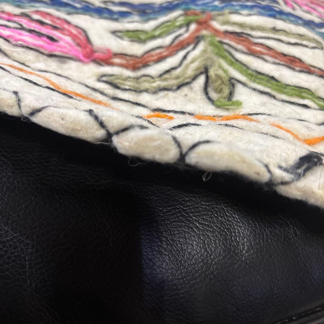 Bフライデーセール　 ナムダ円形ラグ　57センチ　サマー