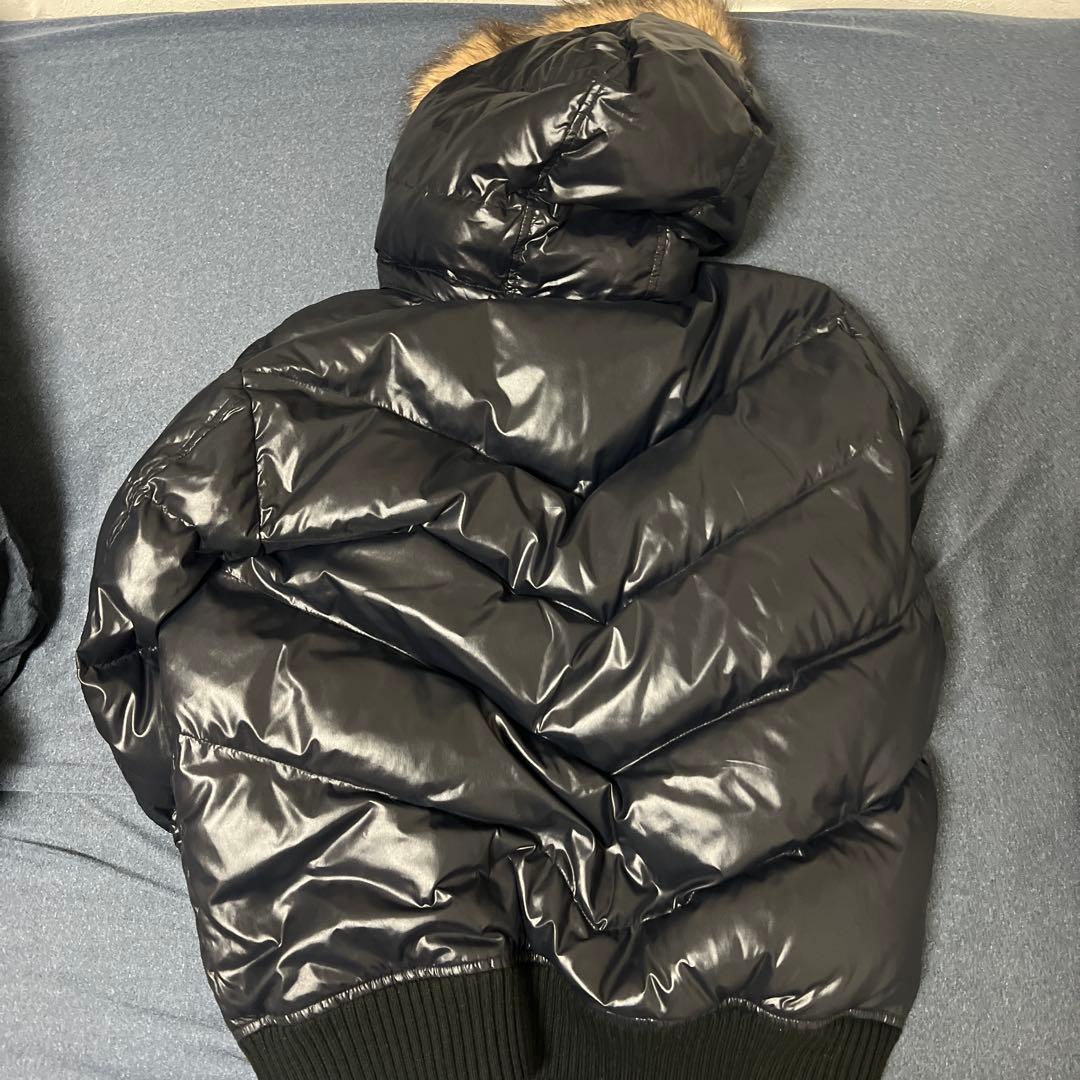 Old UNIQLO プレミアム ダウンジャケット y2k 光沢　短丈