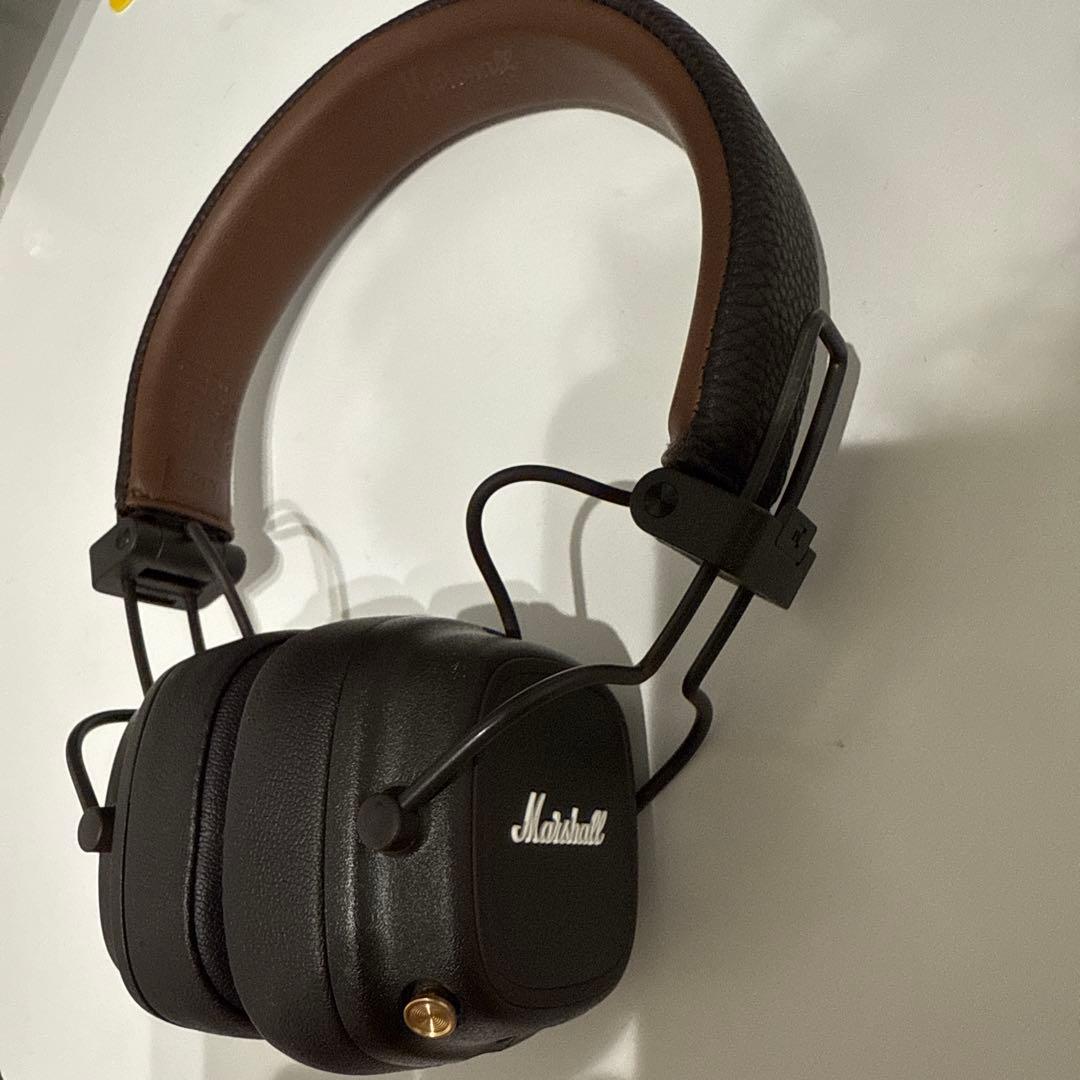正規品】Marshall Major IV ワイヤレスヘッドフォン　ブラウン