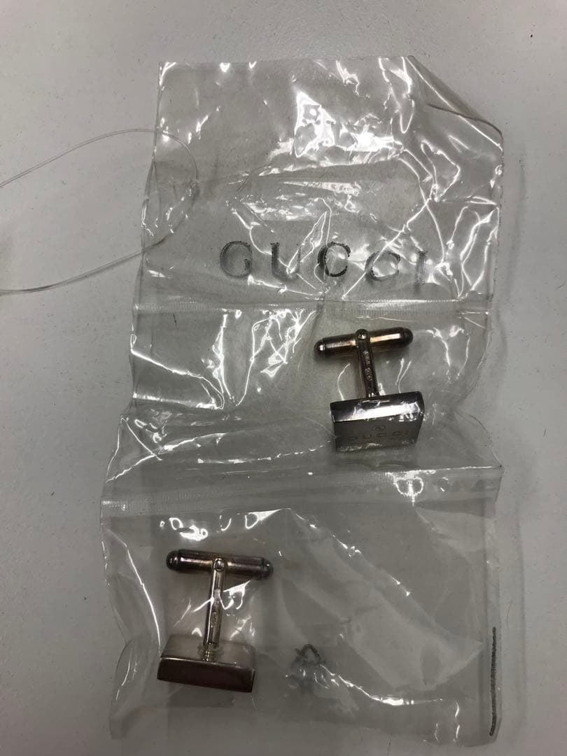 GUCCI カフス　ビニール未開封