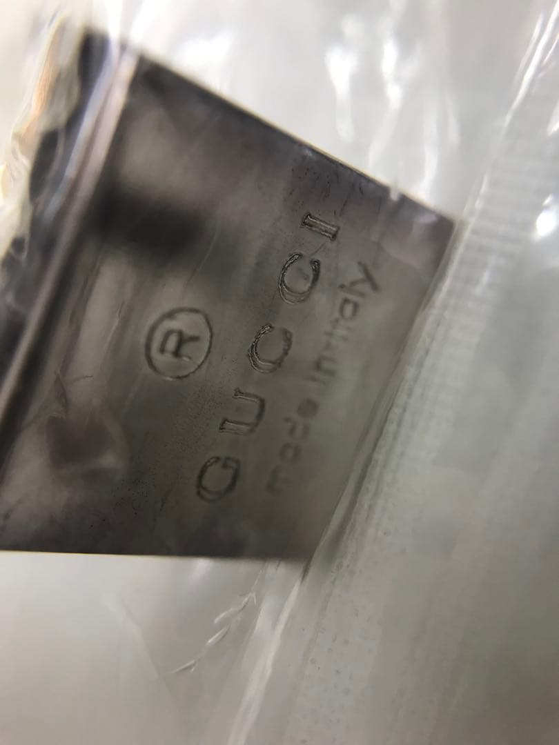 GUCCI カフス　ビニール未開封