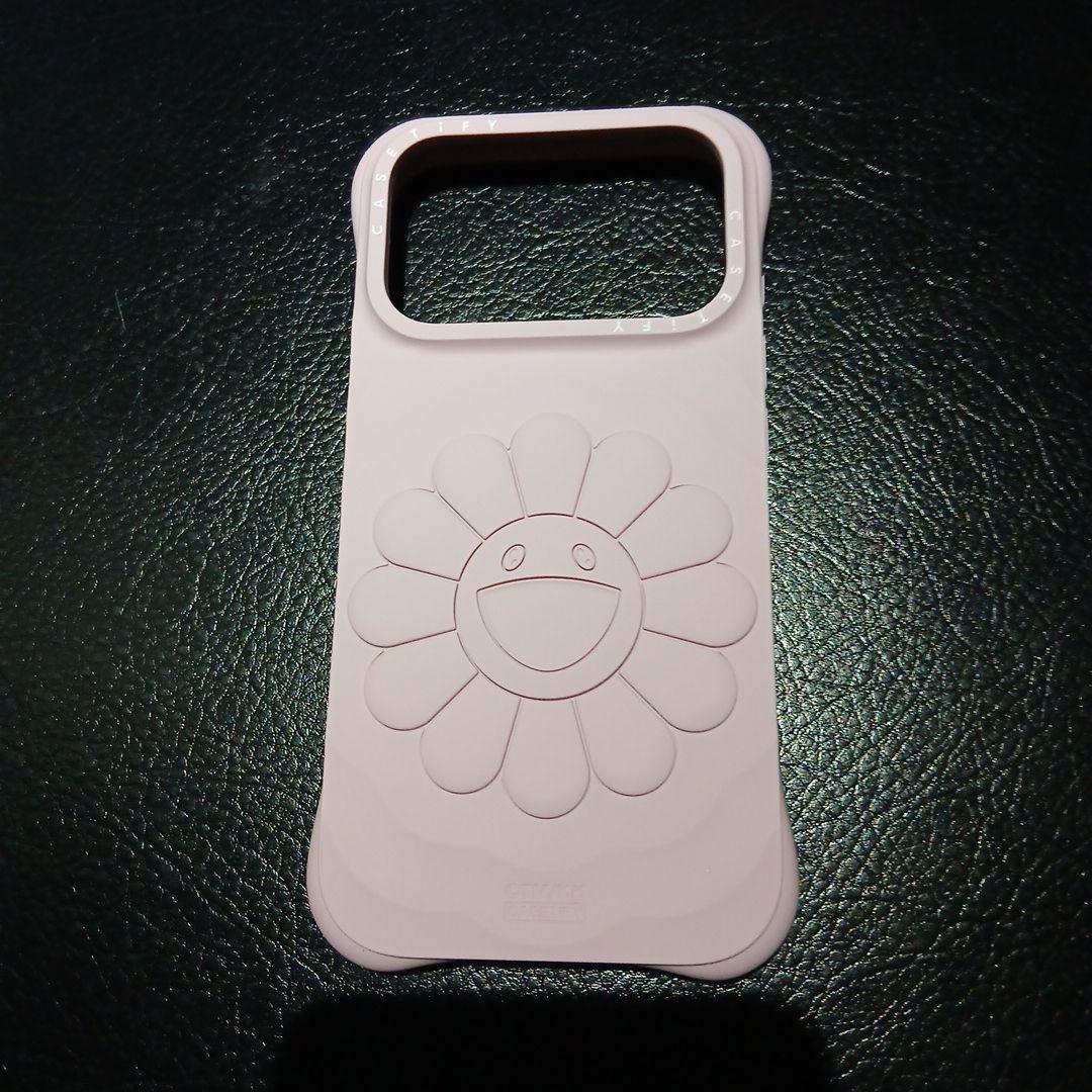 CASETiFY ピンク フラワー iPhone17proケース