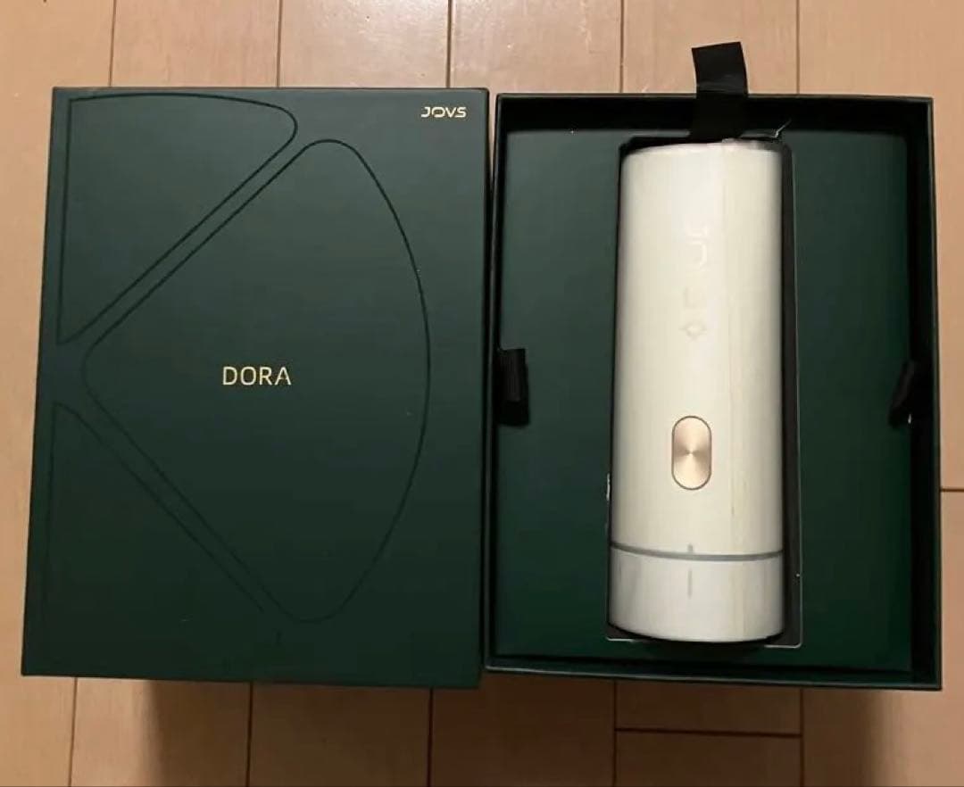JOVS DORA 脱毛器 エメラルド ピュアホワイト 家庭用光美容器