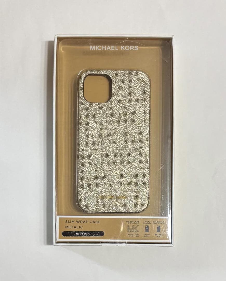 新品 マイケルコース iPhone13 対応ケース ローズ MKJH21PC07