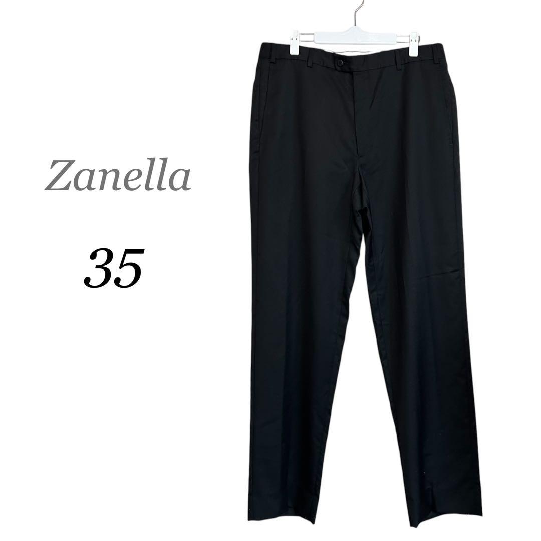 【ザネッラ】Zanella イタリア テーパード　ストレート　スラックス 35
