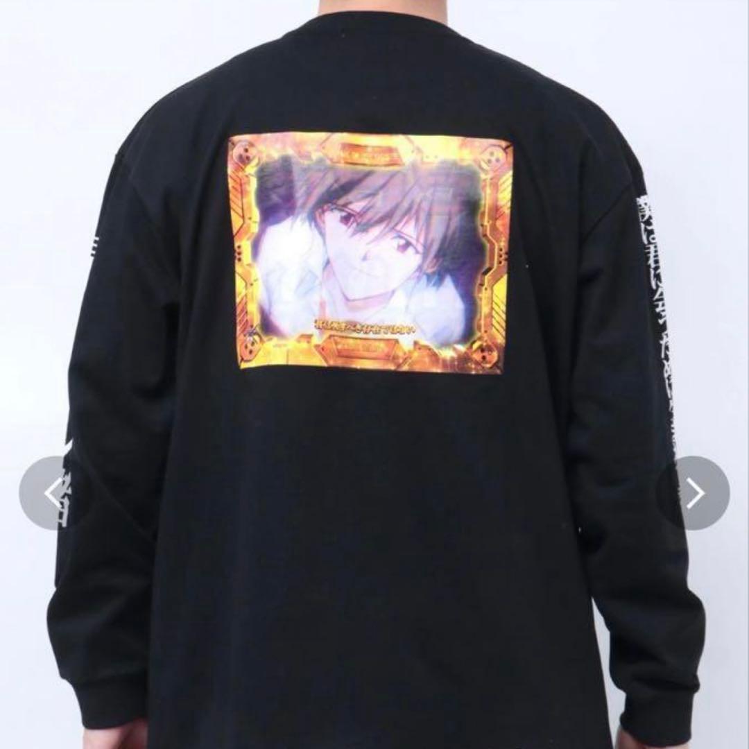 【新品未使用】エヴァ×CALNAMUR 最後のシ者 ロンTee 黒