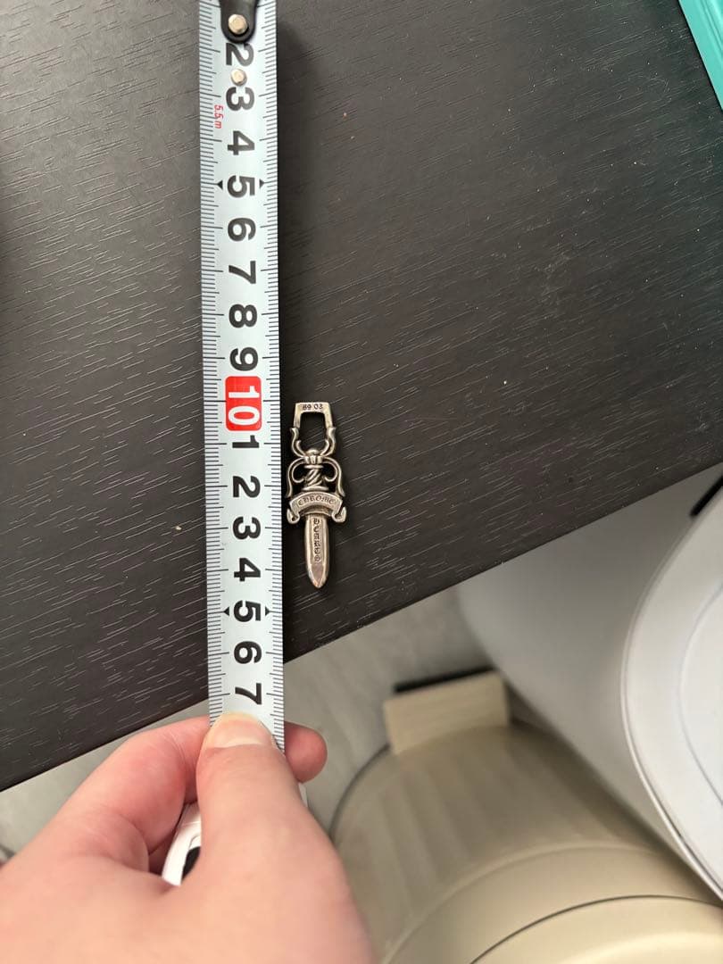 T*）様 クロムハーツ タガーチャーム ネックレス トップ