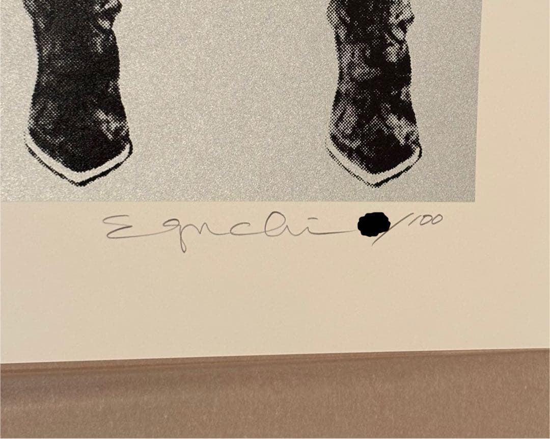 江口寿史 エディションサイン入り版画「Cowgirls」