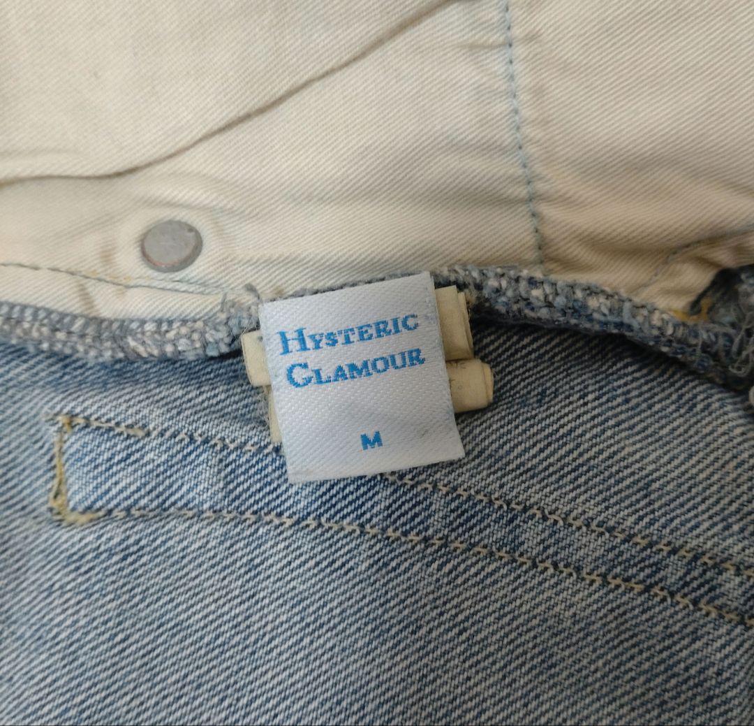 ヒステリックグラマー デニム パッチワーク ミニスカート
