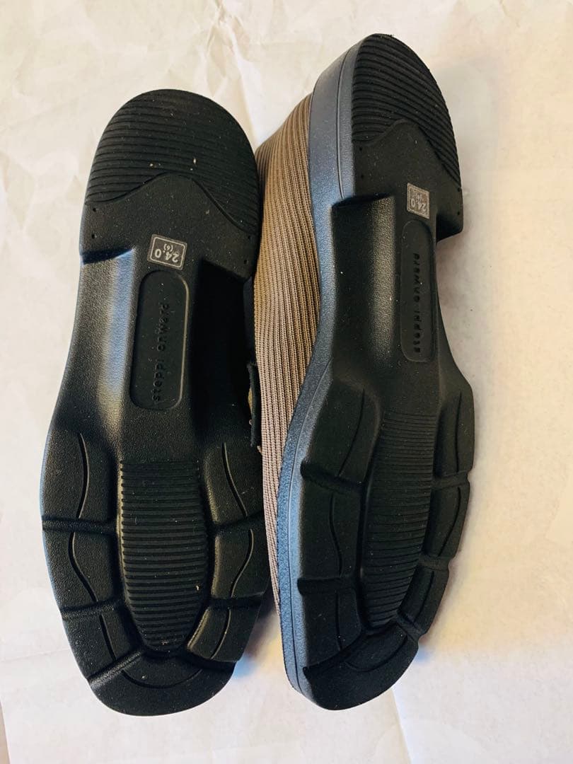 steppi onward 撥水 洗える ニット ローファー