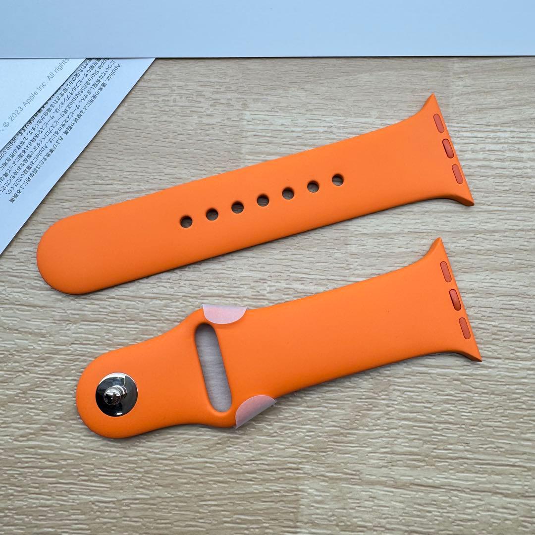 2120 Apple Watch エルメス　オレンジ　スポーツバンド　シリコン