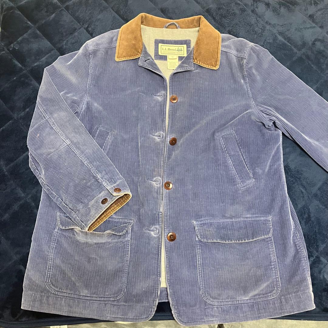 【L.L.Bean】 カバーオール ハンティングジャケット　太畝コーデュロイ良色