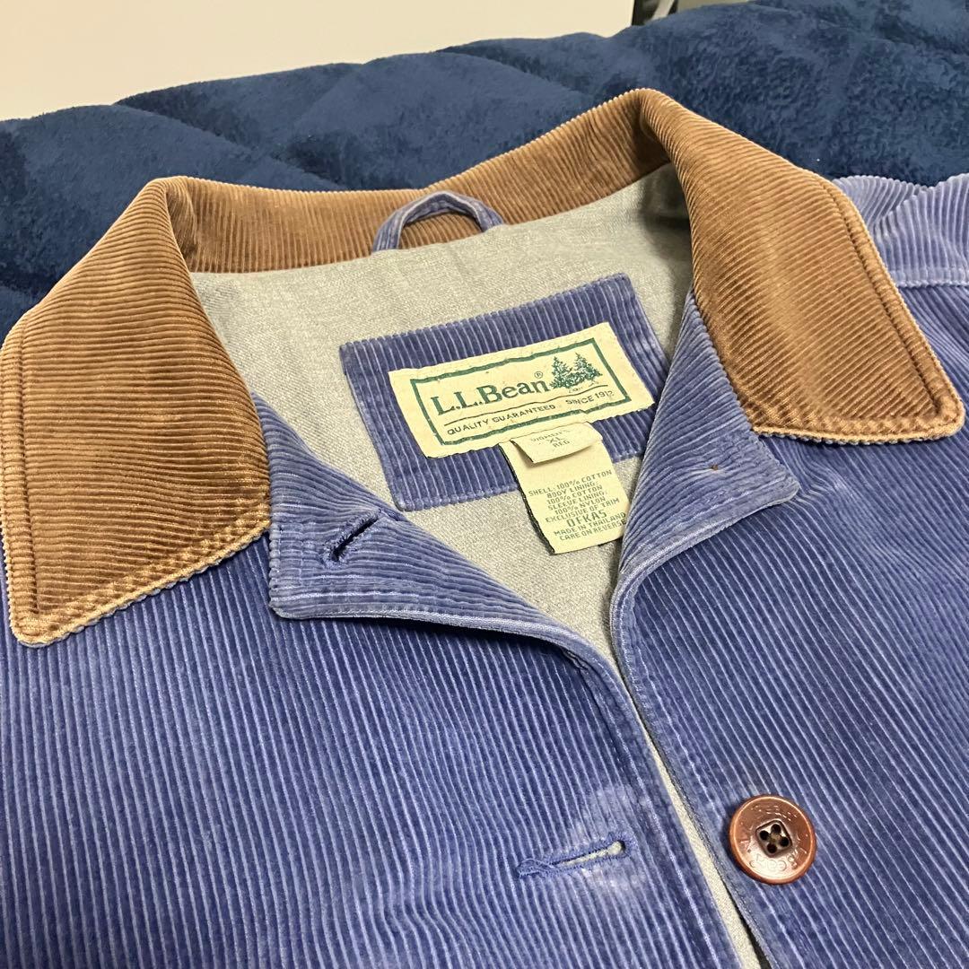 【L.L.Bean】 カバーオール ハンティングジャケット　太畝コーデュロイ良色
