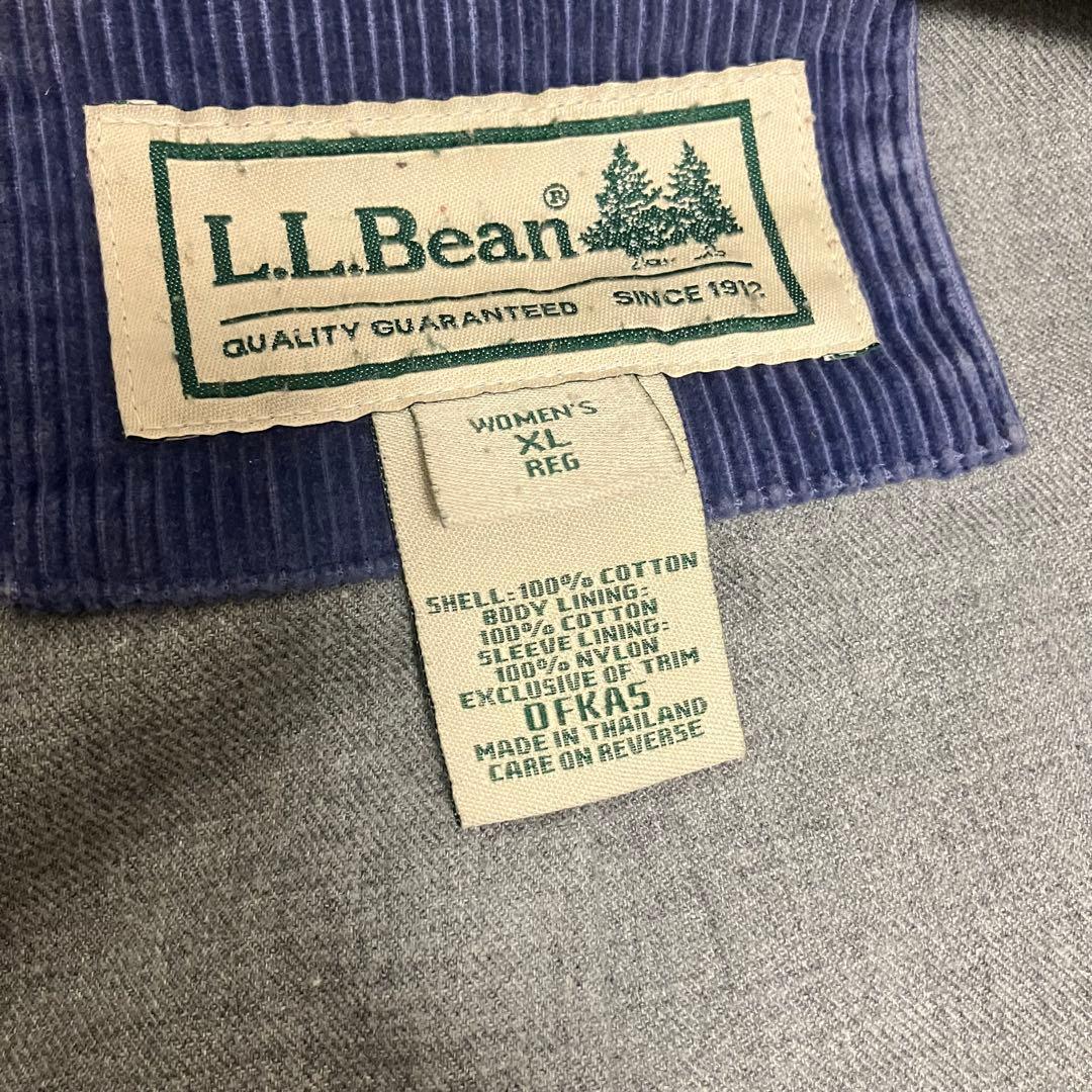 【L.L.Bean】 カバーオール ハンティングジャケット　太畝コーデュロイ良色