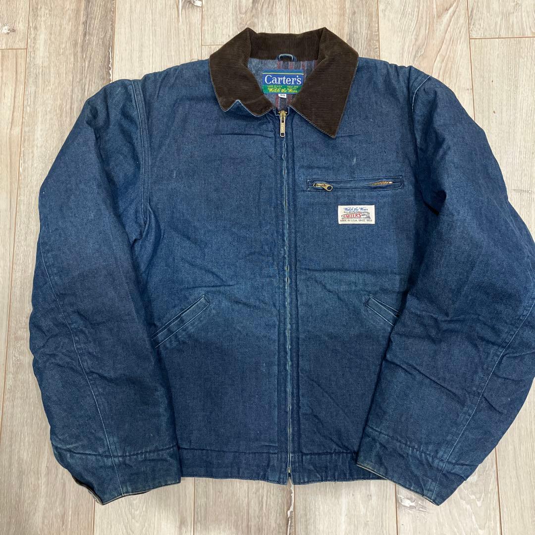 Carter's デトロイトジャケット 列車タグ前期 70s USA製 40