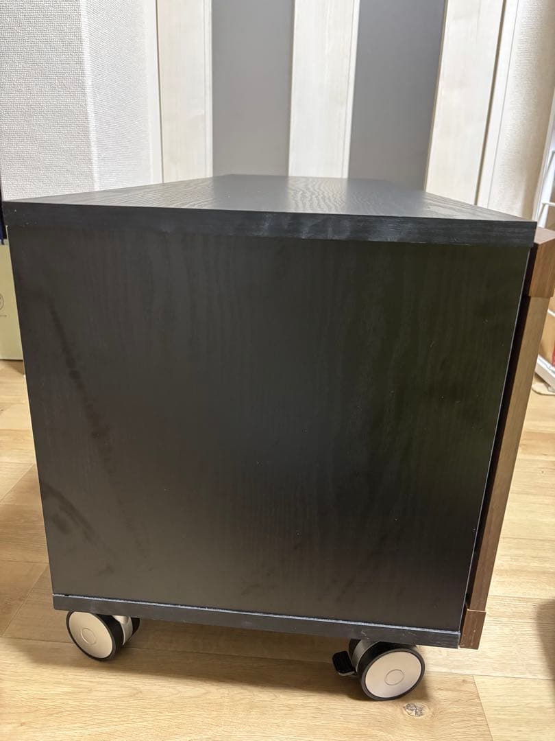 キャスター付 下開きテレビ台　テレビボード