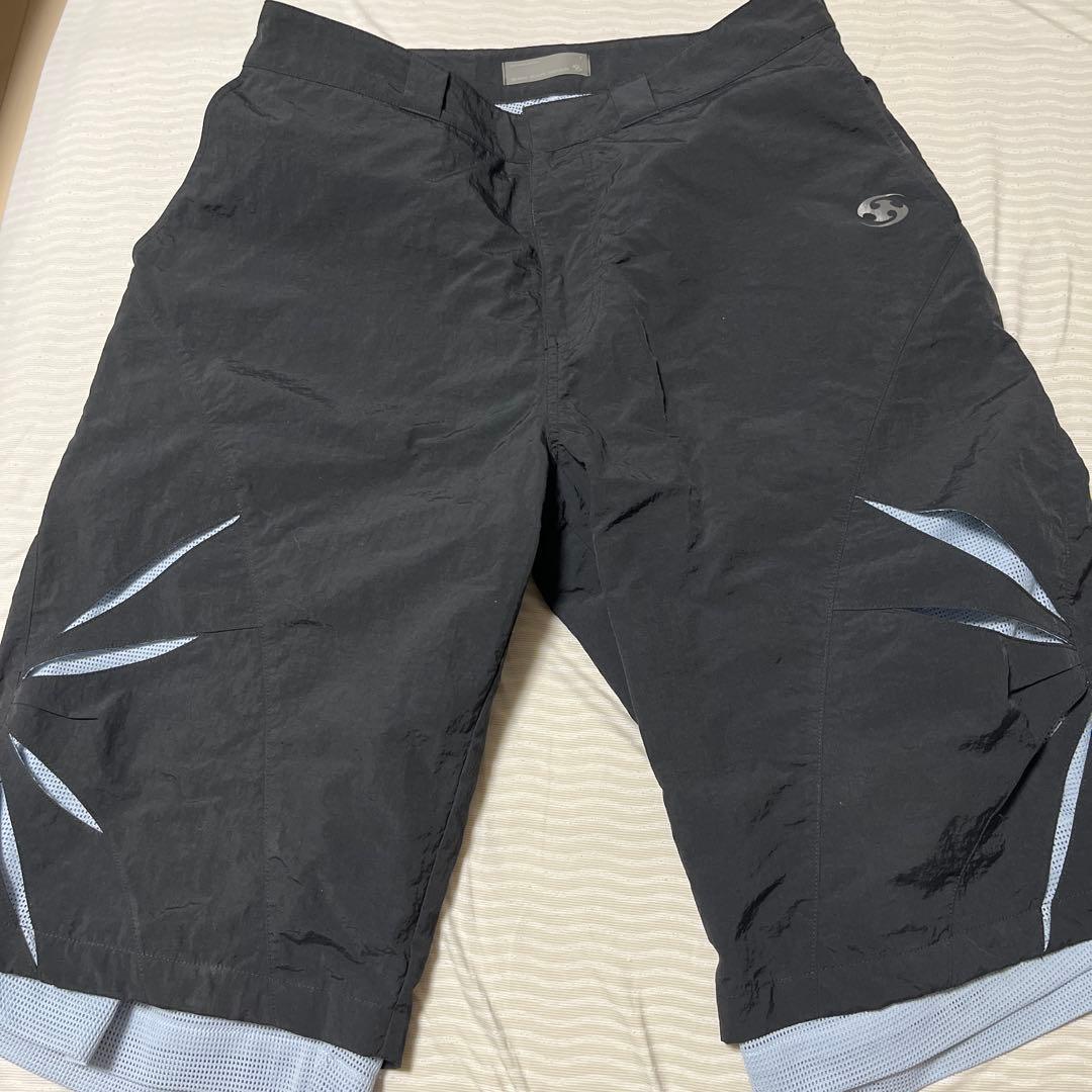 パンツ sansangear cut off mesh shorts
