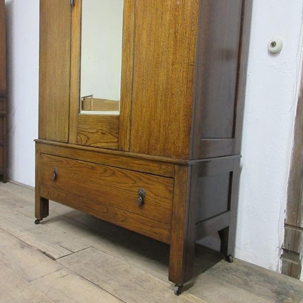 イギリス アンティーク 家具 ワードローブ クローゼット 洋服タンス 6343c