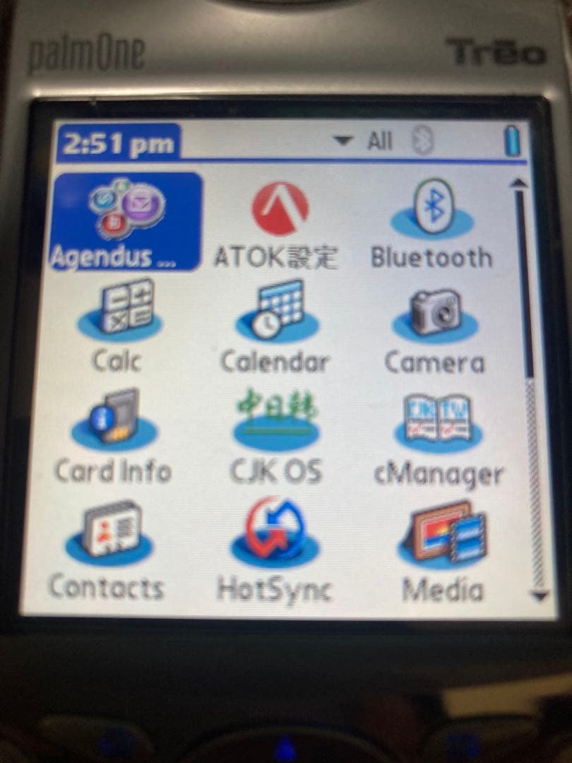 美品Palm One Treo650 （希少完動品）Parm OS 日本語化済