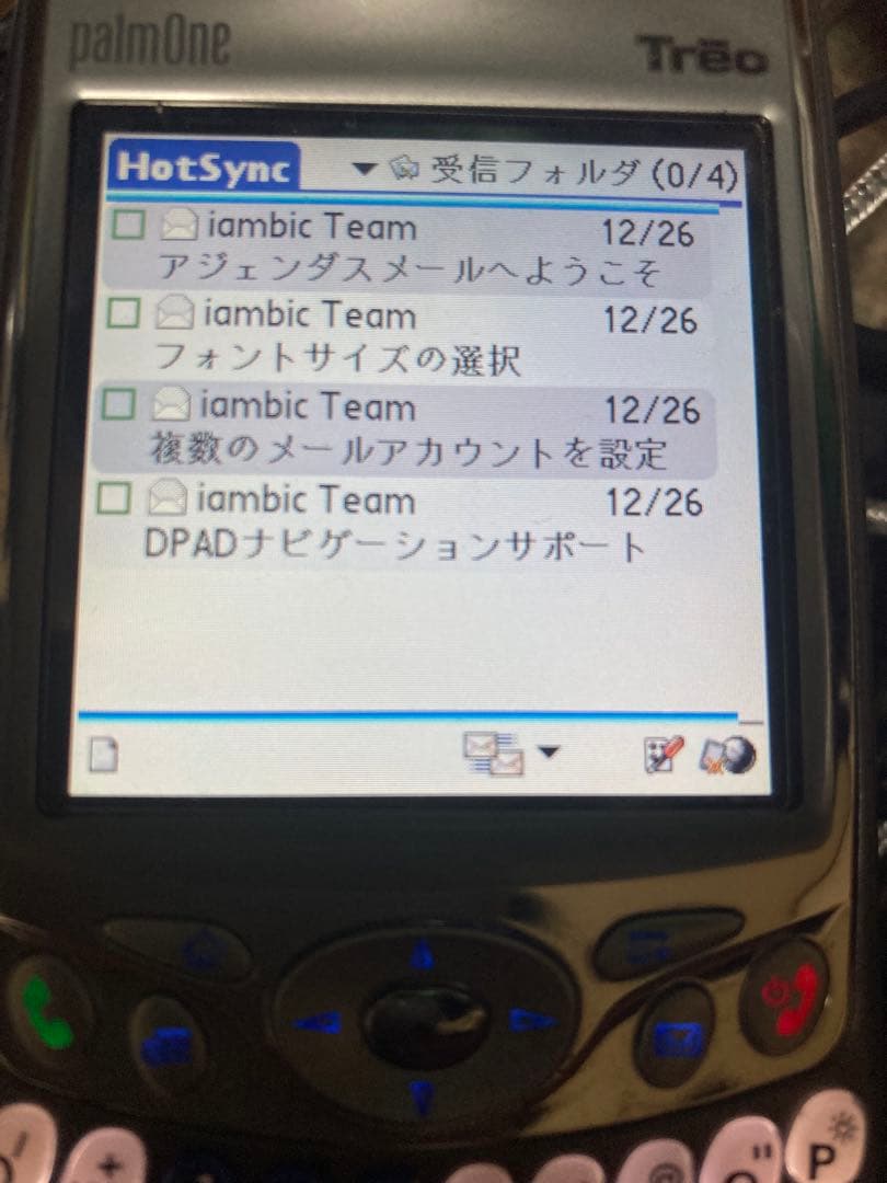 美品Palm One Treo650 （希少完動品）Parm OS 日本語化済