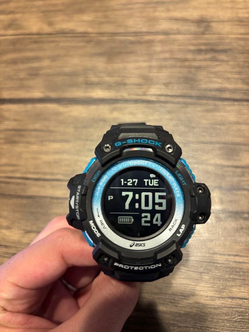 G-SHOCK ASICSコラボ ランニングウォッチ&モーションセンサー