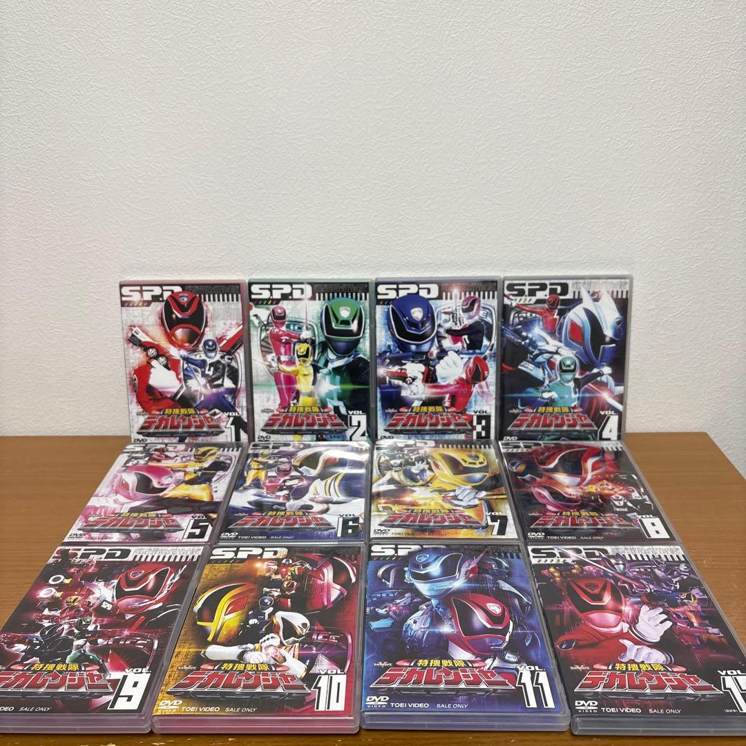特捜戦隊デカレンジャー　DVD 全12巻セット